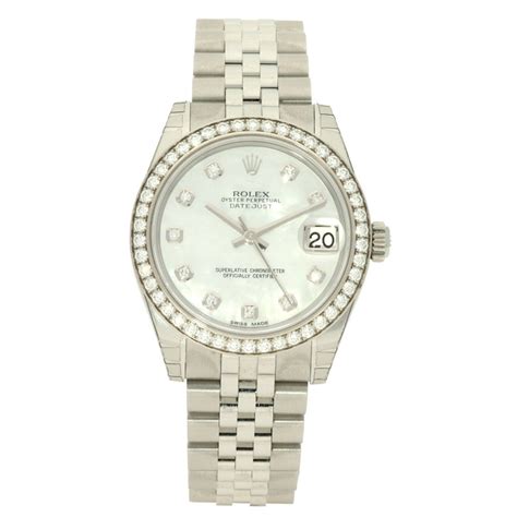 rolex ladies 31mm datejust|rolex 31mm datejust diamond bezel.